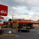 A storm is brewing above Chick-fil-A.
